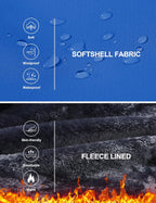 Boy'S Snowboarding Jacket Windproof Waterproof Thicken Fleece Hooded Warm Winter Snow Ski Coat for Kids (6-16 Years)