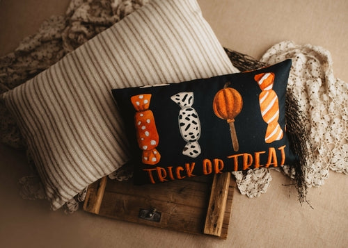 Boo Halloween Pillow