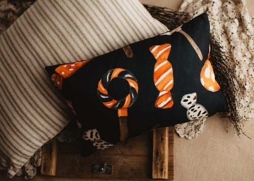 Boo Halloween Pillow
